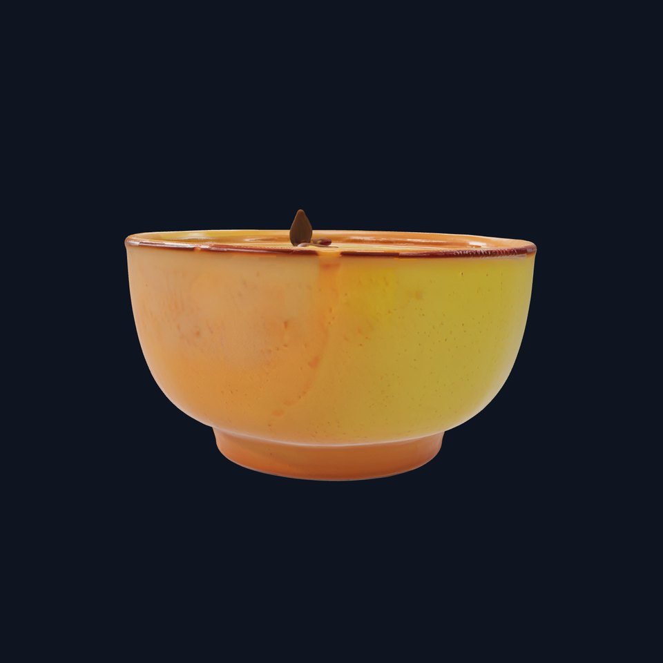 Pumpkin Soup Bowl D Model Pack